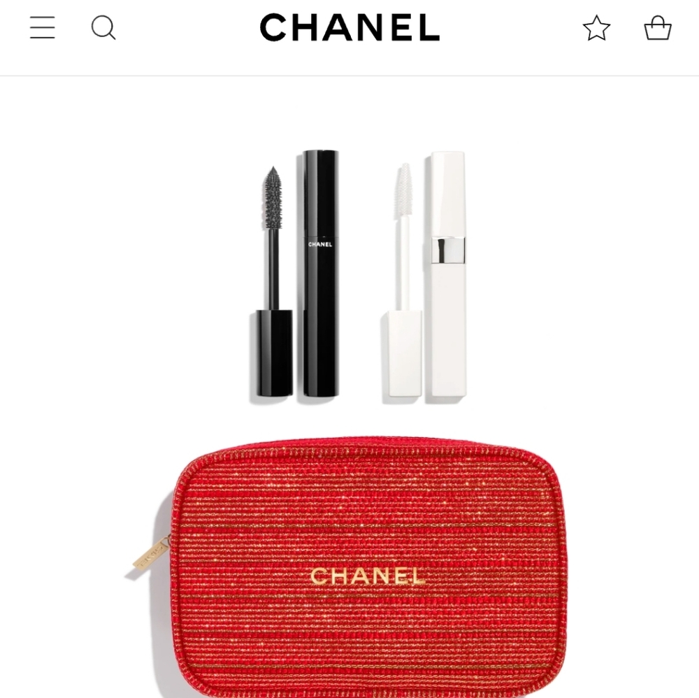 Chanel 2022 Holiday Mascara set